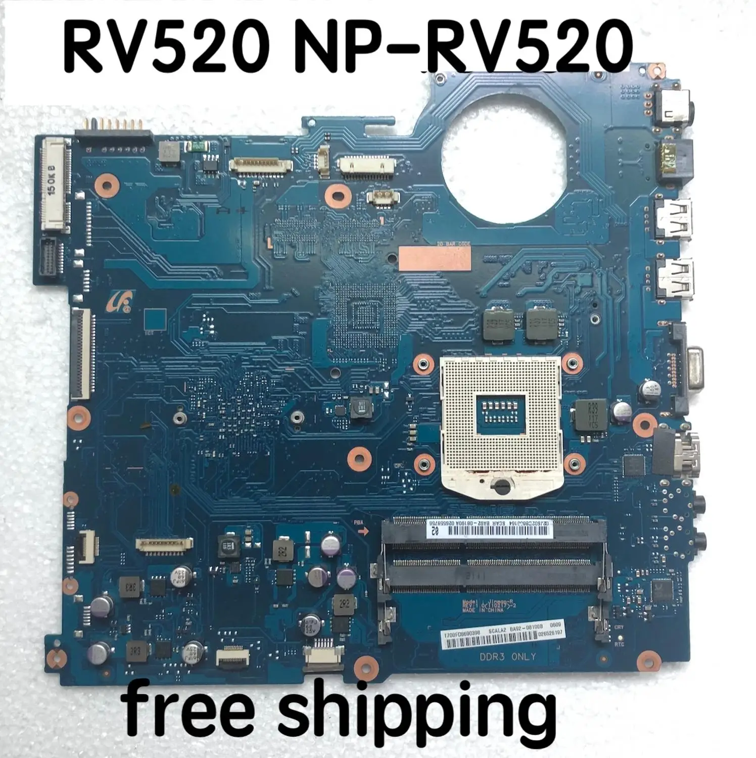 BA41 01579A для Samsung RV520 01582 материнская плата ноутбука NP протестирована