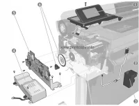 Главная плата CQ890 67081 | 67023 67097 для HP DesignJet T120/ T520 (O)|Картриджи с тонером|