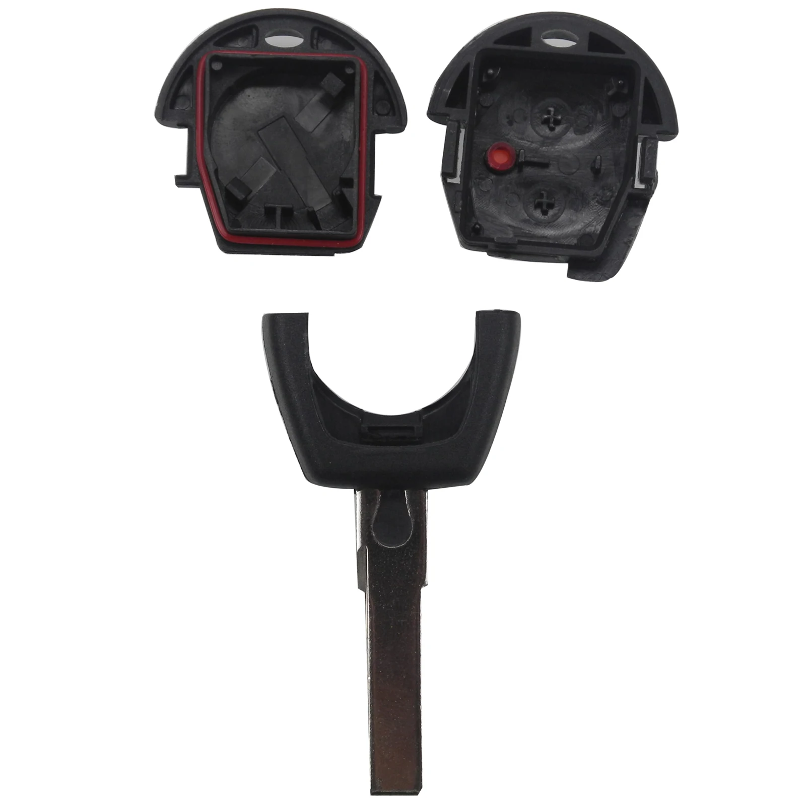 Kutery 10 шт. 2 кнопки дистанционного автомобильного ключа чехол для Vw Polo Golf Jetta Sharan Seat