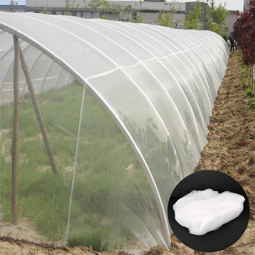 

Greenhouse Protective Net 60mesh Fruit Vegetables Care Cover Insect Net Plant Cover Net Garden Pest Control Plant Potection Net