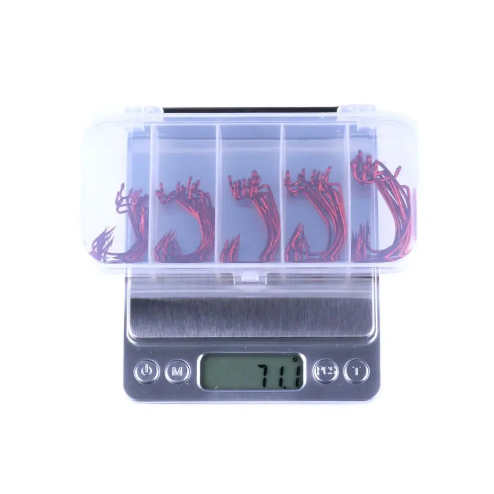 Высокого качества сталь бронзовых морских рыболовных крючков смешанные Размеры