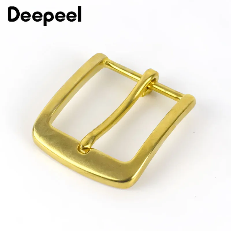 Deepeel твердой латуни с металлическим ремнем и пряжкой для мужчин женщин