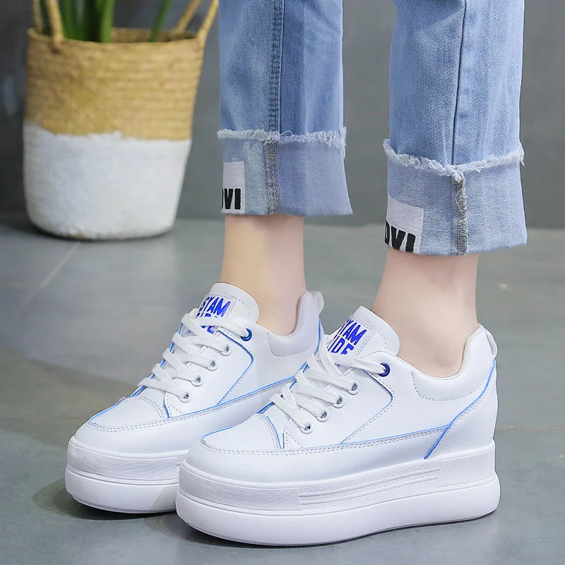 Fujin/Женская обувь на платформе Обувь плоской подошве Повседневная толстом