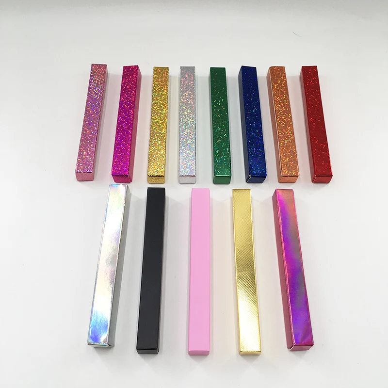 Wholesale Custom Logo Private Label Glitter Eyeliner Case Popular Cardboard Gift Box