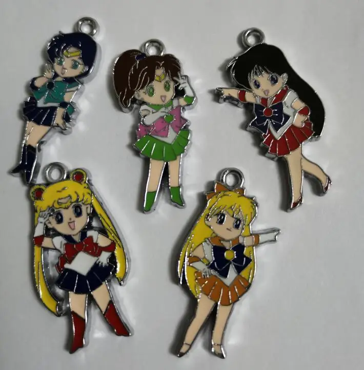 

new 20pcs Cartoon Charm Pendant DIY hand Necklace Jewelry Makin Pendants