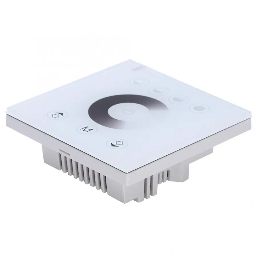 RGB & W светодиодный сенсорный переключатель панель изменение цвета умная врезная