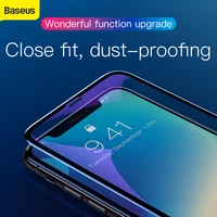 baseus full screen hook face tempered film for iphone9 x xs xr xs plus 3d screen dust proofing anti explosion screen protection