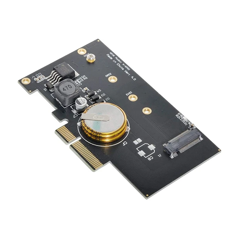 

Адаптер PCI-E 3,0 X4 на M.2 NGFF M Key SSD Nvme с защитой от сбоя питания