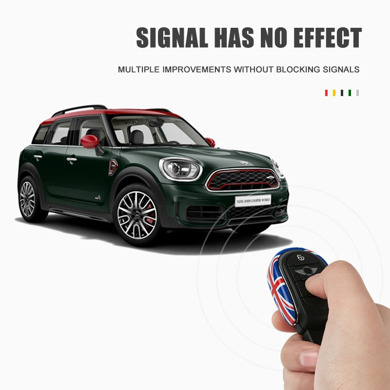 Чехол для автомобильного ключа из титанового сплава Mini Cooper F54 F55 F56 F57 F60 Clubman Countryman