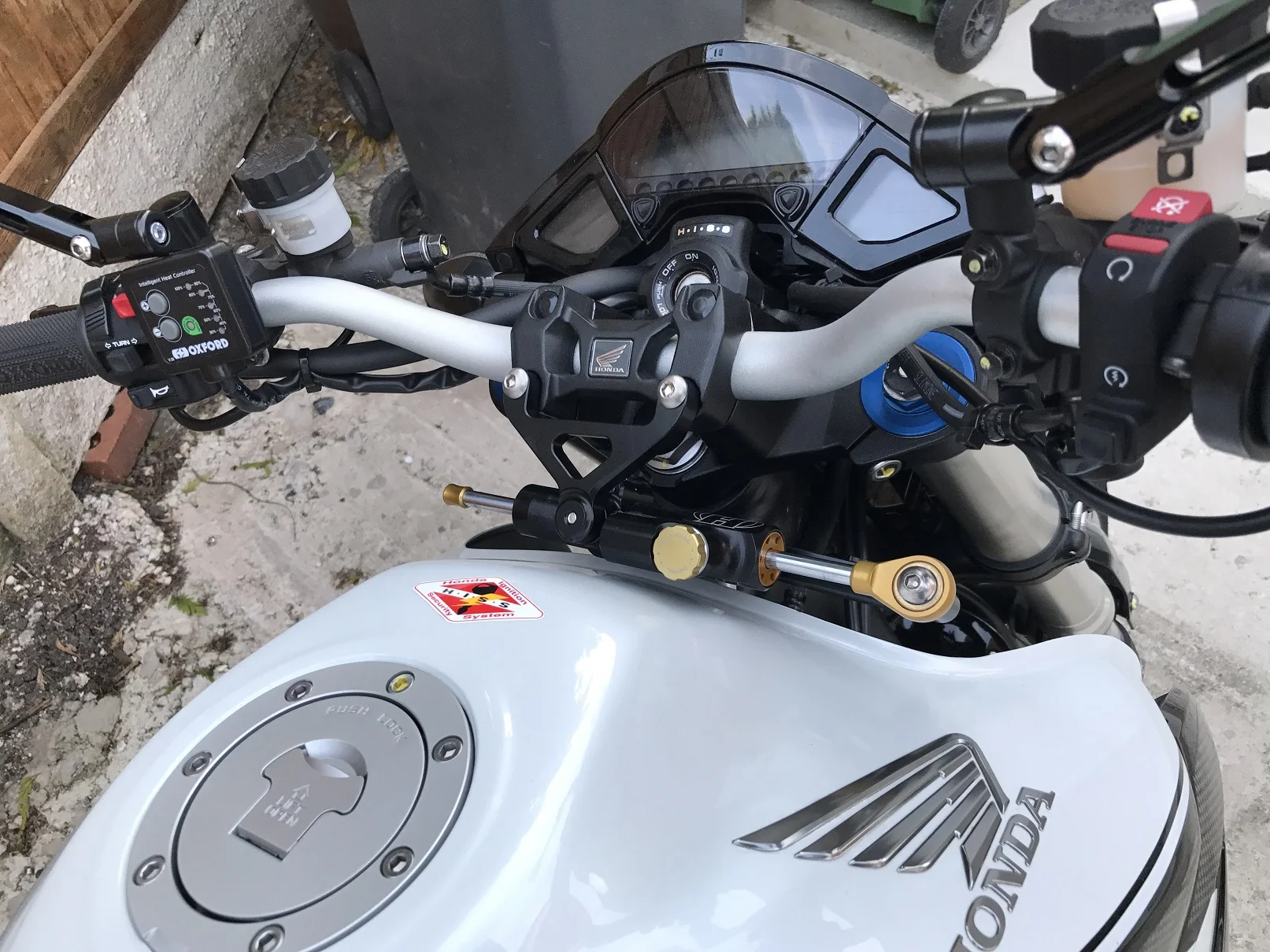 Аксессуары для HONDA CB1000R CB 1000R 2008-2016 CNC стабилизатор рулевого демпфера амортизатор