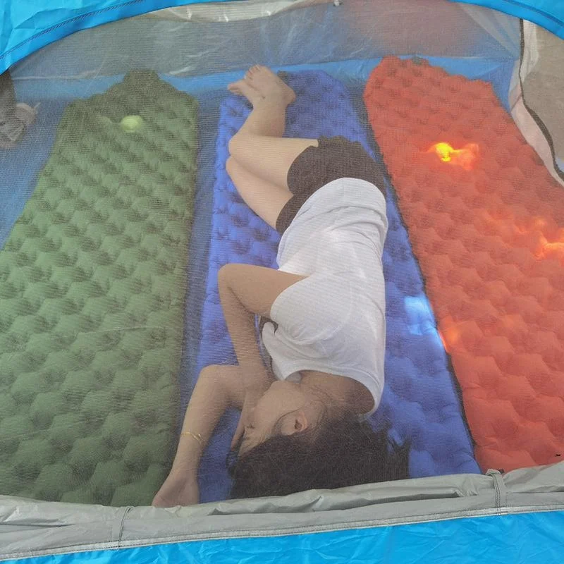 

Ultralight Sleeping Pad Fast Filling Air Bag Camping Sleeping Mattress Trekking Hiking Camping Mattress Inflatable Single -40