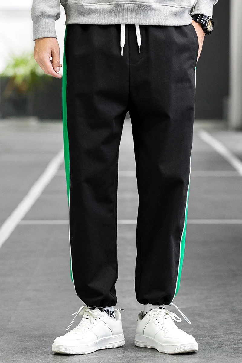 

Side Striped Sweatpants Men 2020 Brand New Jogger Pants Men Fashion Streetwear Hip Hop Trousers Male Loose Fit Harem Pants