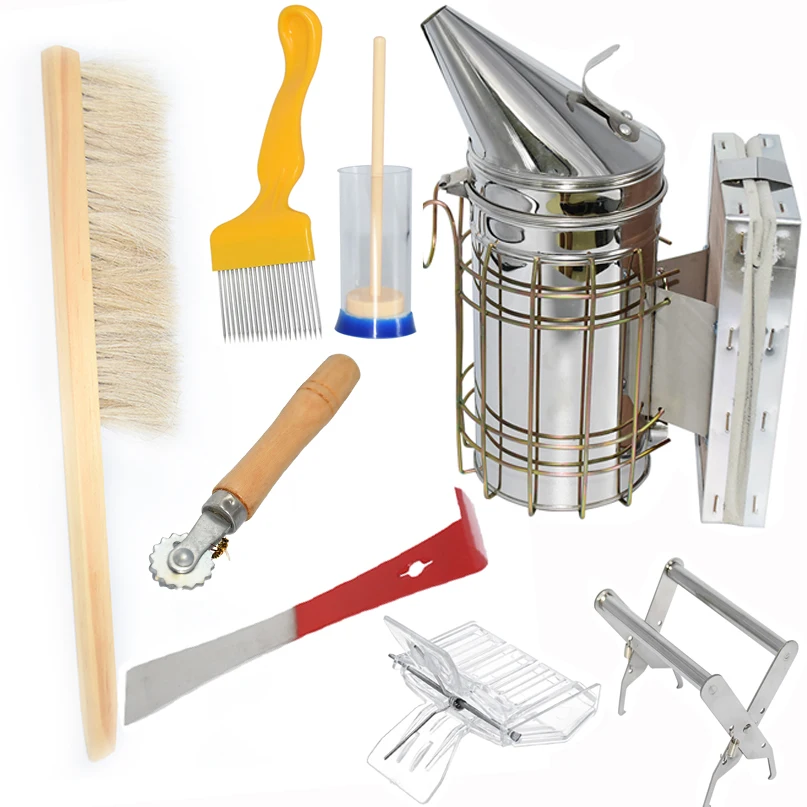 8 шт. набор инструментов для пчелиного улья|Инструменты пчеловодства| |