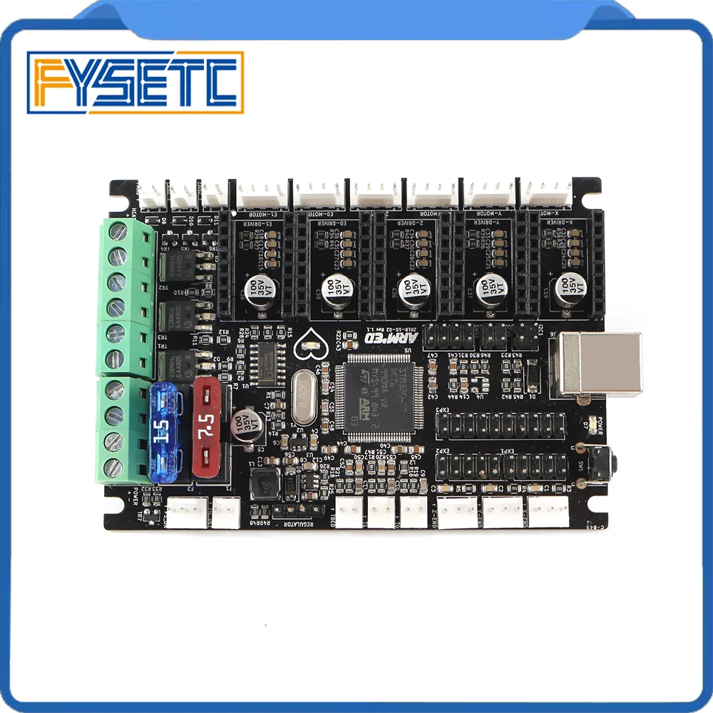 32-разрядная плата для 3D-принтера I2C SPI и UART с поддержкой 32-разрядных портов |