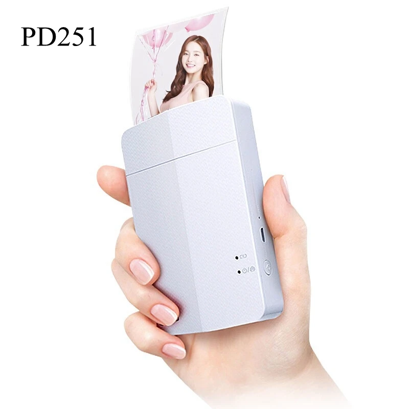 Портативный фотопринтер PD239 PD251 PD241 mini Мобильный телефон с bluetooth беспроводная