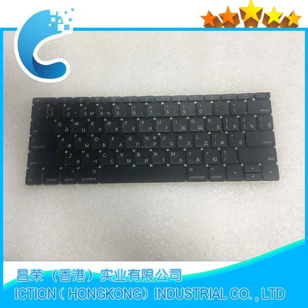 Клавиатура для ноутбука A1534 новая клавиатура Macbook 12 &quotA1534 русская с маленькими