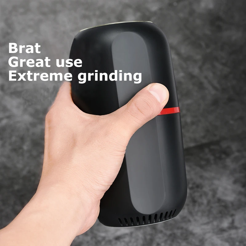 Портативный Кофе шлифовальный станок Электрический фасоли гайка травы