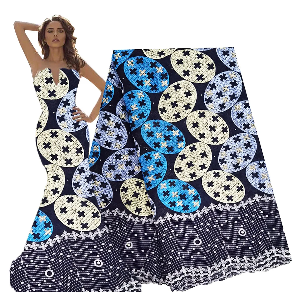 

Multi color Swiss Voile Lace In Switzerland 2020 High Quality Lace African Lace Fabric Fashion Nigerian Cotton Lace Material