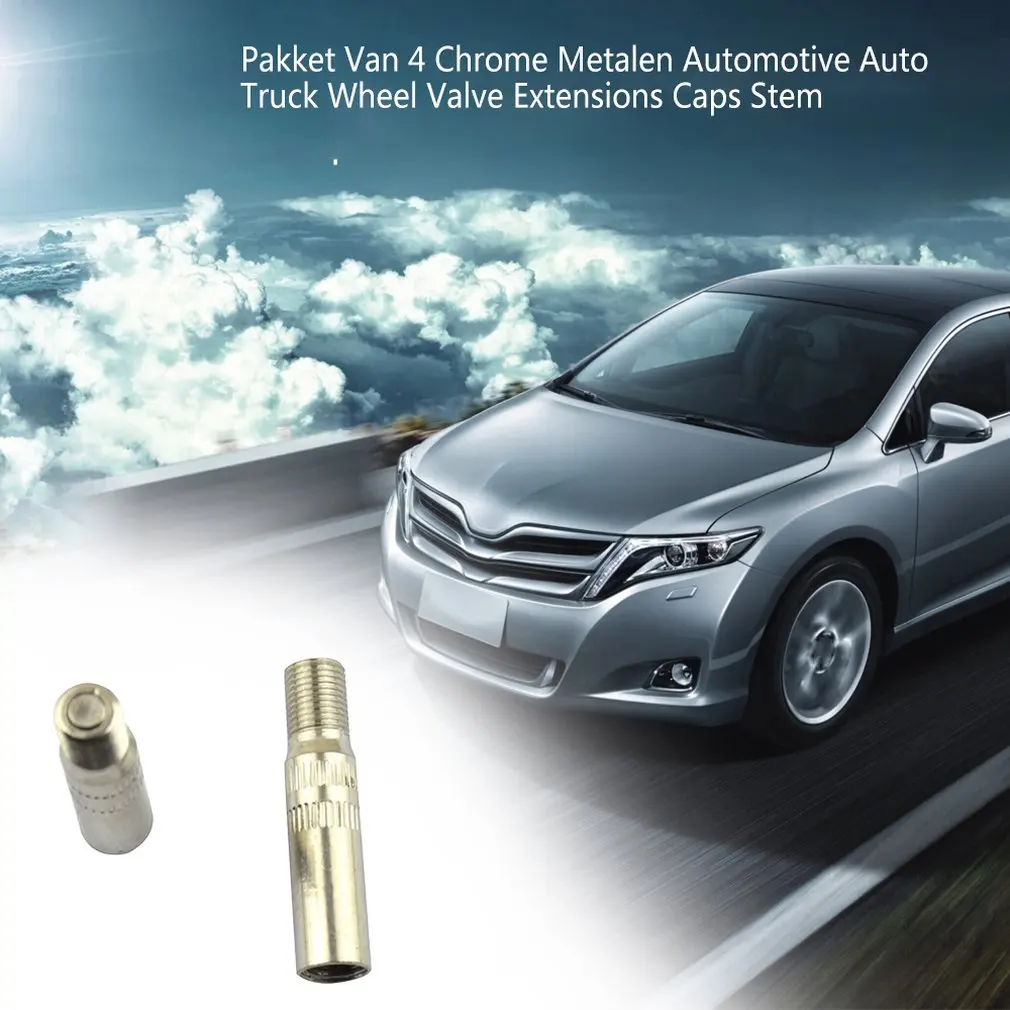 4 шт./компл. хромированный металлический автомобиль Грузовик Караван шины колеса