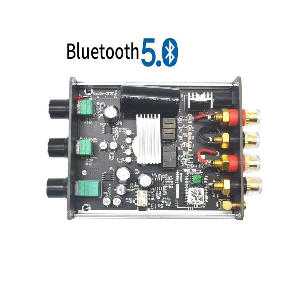 

Bluetooth 5,0 APTX-HD TPA3116D2 50Wx2 2.0 каналов Hi-Fi усилитель мощности стерео класса D Цифровой усилитель