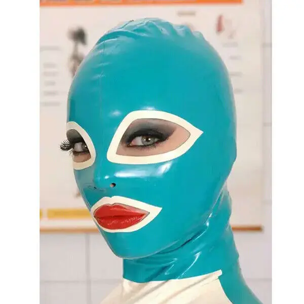 Маска для косплея латексная Резиновая с защитой от зажима 0 4mms-XXL 100% | Тематическая