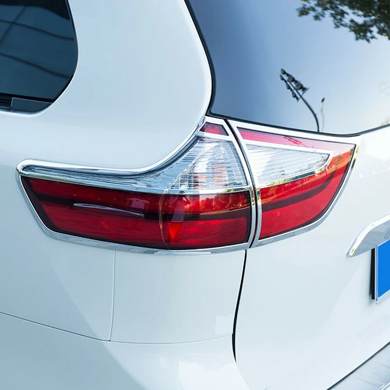 Для Toyota Sienna 2015 2020 хром задний светильник задняя крышка лампы рамка литья