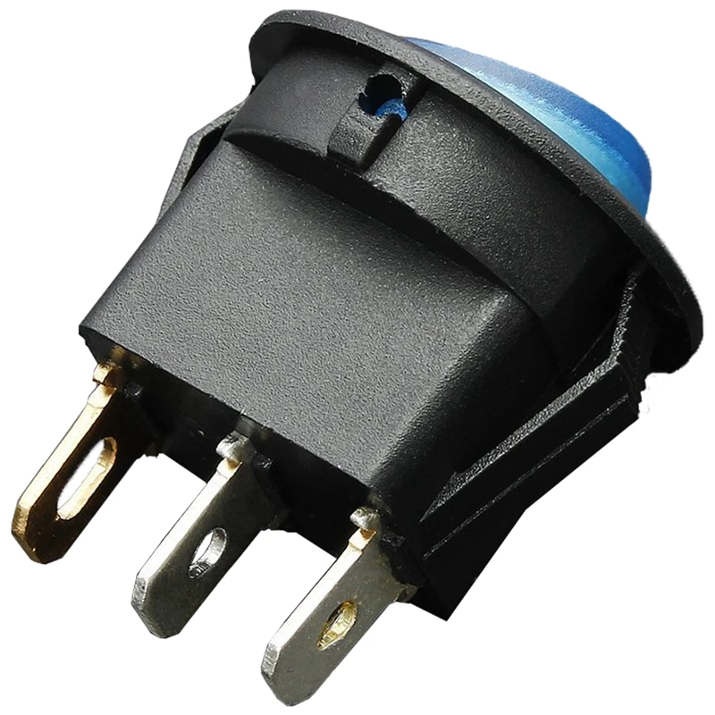 2 предмета 12V 16A светодиодный биполярный кулисный переключатель включения/OFF SPST