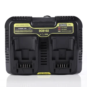 dcb102 battery charger for dewalt battery 10 8v 12v 14 4v 18v 20v dcb200 dcb101 dcb115 dcb107 dcb105 dcb140 dcb118 dcb112 free global shipping