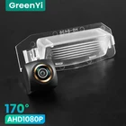 GreenYi 1080P HD 170  Автомобильная камера заднего вида для Mitsubishi Outlander Lancer Sportback i-MiEV 5D Hatch Night Vision Reverse Reversing 4 pin автомобильная парковка AHD