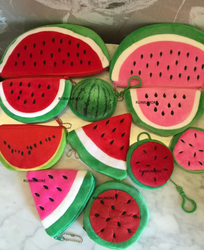 Размер 7-22 см арбуз брелок для ключей детей плюшевая игрушка | Игрушки и хобби