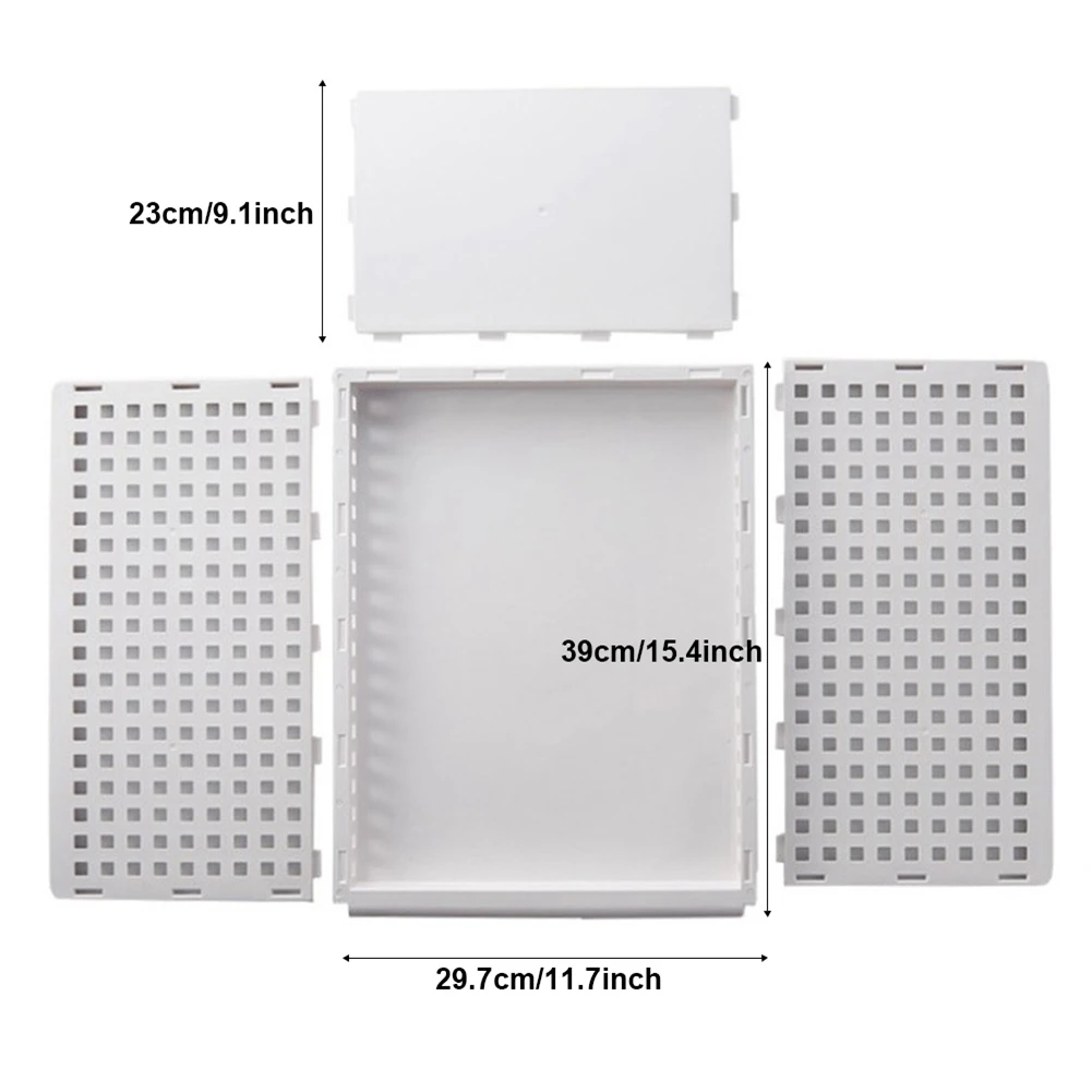 

Foldable Drawer Type Cloth Storage Racks Holders Organizer Wardrobe Rack Partition Board (#2)Wardrobe Rack