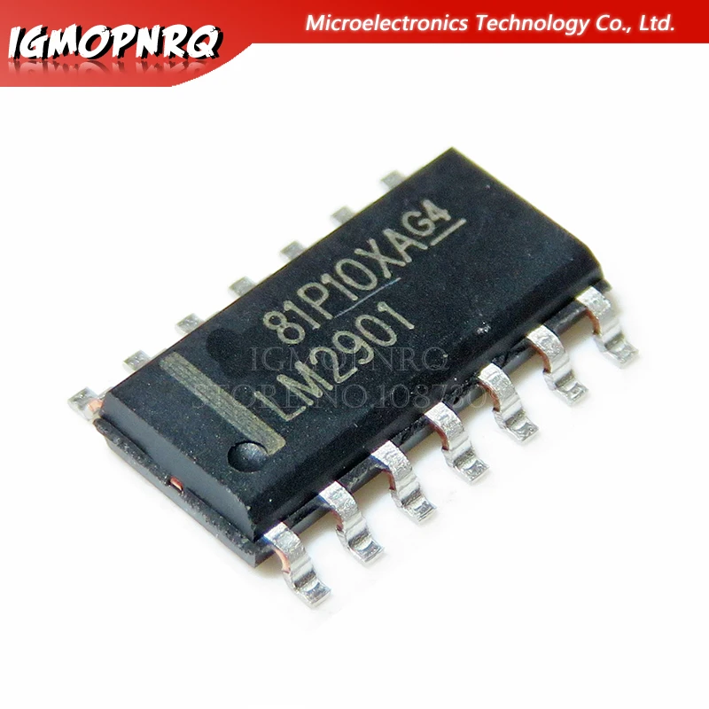 

10PCS LM2901DR SOP14 LM2901 SOP 2901DR SOP14 SMD
