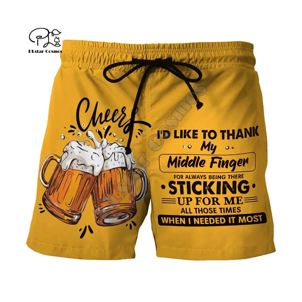 Повседневные пляжные шорты PLstar Cosmos для мужчин и женщин забавные дышащие Джоггеры