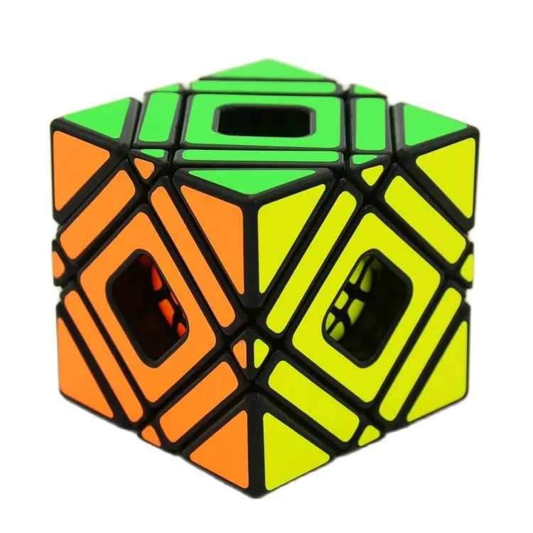 Оригинальный YuXin 5x5 Multi Cube черный магический куб Zhisheng скользящий скоростной 6 см