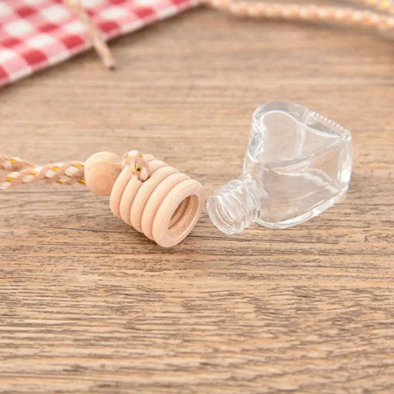 Мини ароматизатор для эфирных масел в форме сердца 5 мл|Многоразовые бутылки| |