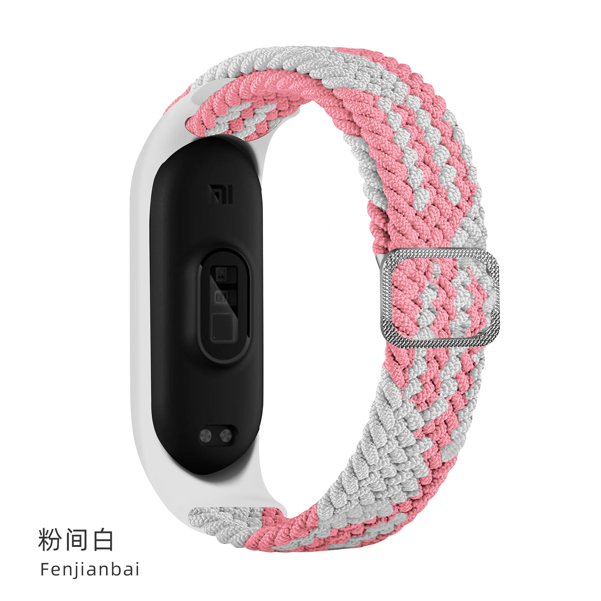 Nylon Strap For XiaoMi Mi Band 6 5 4 3 Adjustable Elastic Sports Wristband For Mi Band 3 4 5 6 Bracelet replacement strap