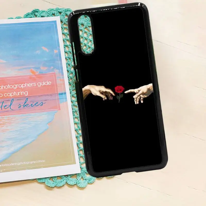 

Mona Lisa Art David statue Retro Phone Case PC for iPhone 11 12 pro XS MAX 8 7 6 6S Plus X 5S SE 2020 XR