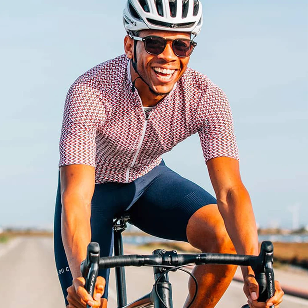 Комплект одежды для велоспорта мужской с коротким рукавом - купить по выгодной