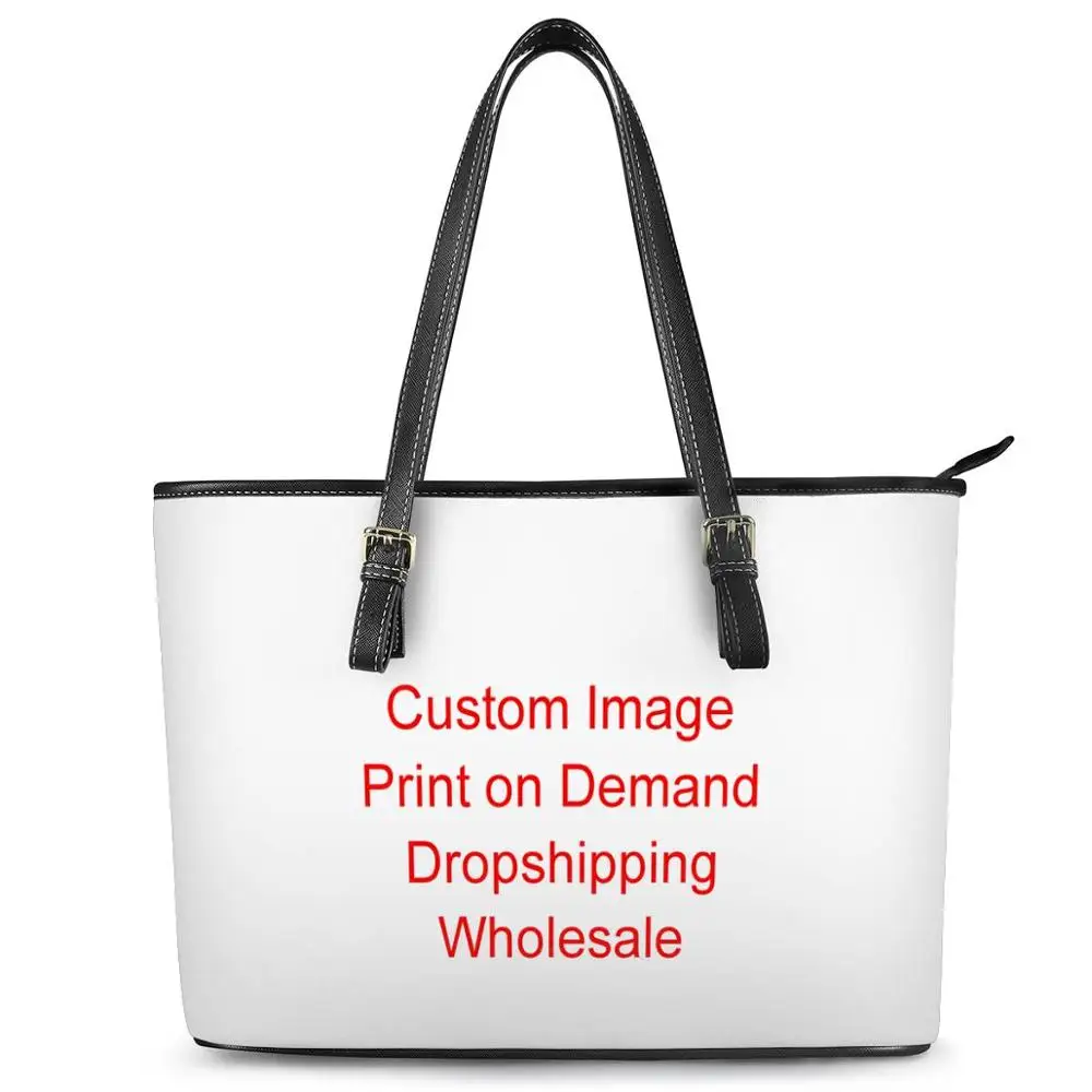 

Print on Demand Polynesian Traditional Tribal Printed Women Handbags Top Handle Satchel Shoulder Bag soft PU Leather zipper bag