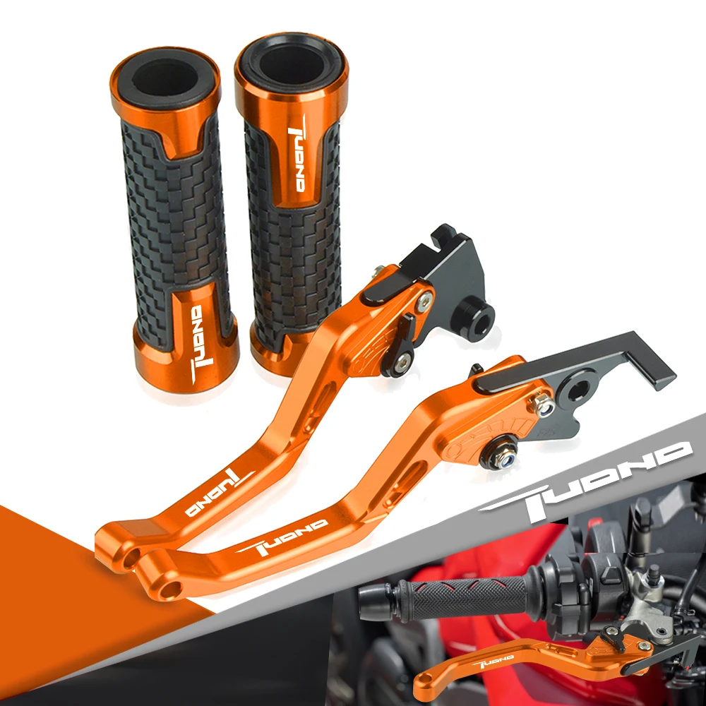 Алюминиевые короткие рычаги тормозной муфты для мотоцикла с ЧПУ, Руль управления для APRILIA TUONO 2003 2004 2005 2006 2007 2008 2009 2010