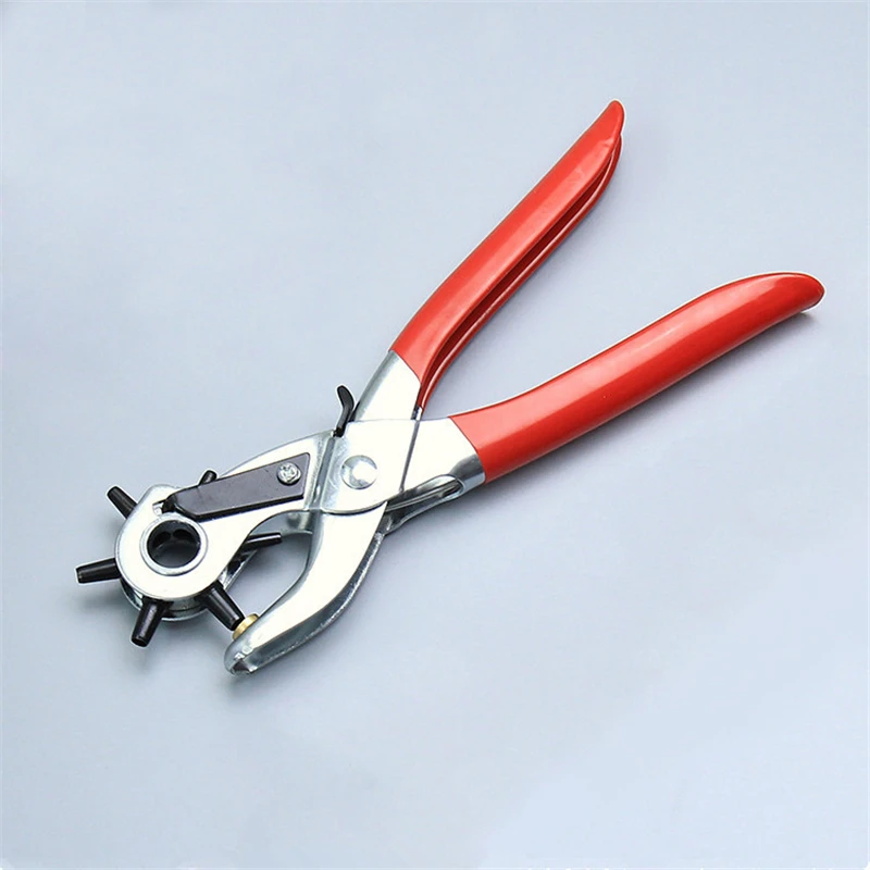 9 ''вращающийся 6 размеров круглый Дырокол кожаные плоскогубцы Перфоратор