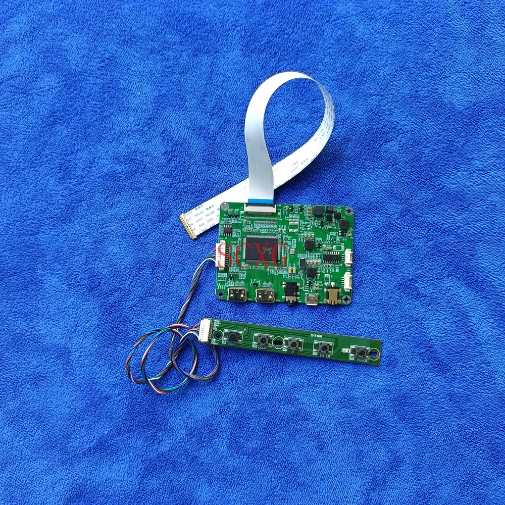 

DIY Kit Monitor Controller Board Drive 1600*900 2Mini HDMI-Compatible 5V Micro-USB EDP-30Pin WLED Fit B140RTN02.3 B140RTN03.0