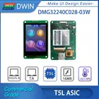 Dwin 2,8 Дюймовый 320*240 HMI Сенсорный экран UART TFT интеллектуальный модуль ЖК-дисплея для Arduino STM32 PLC, полноцветный дисплей