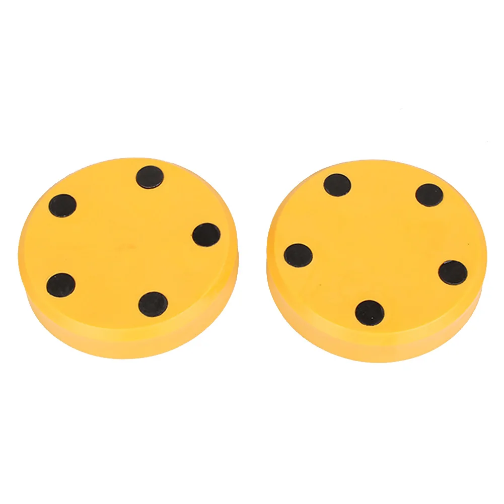 1 пара портативный Замена скейтборд скользящий Блок Круглый для перчаток