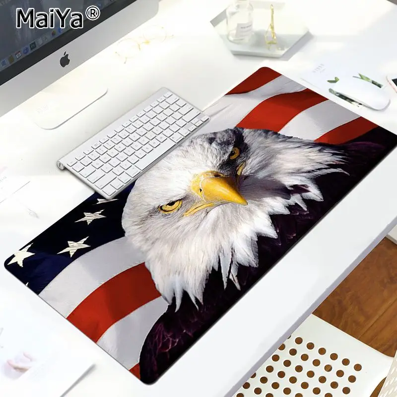 

MaiYa US Flag Laptop Gaming Mice Mousepad Comfort Mouse Mat Gaming Lockedge Mousepad