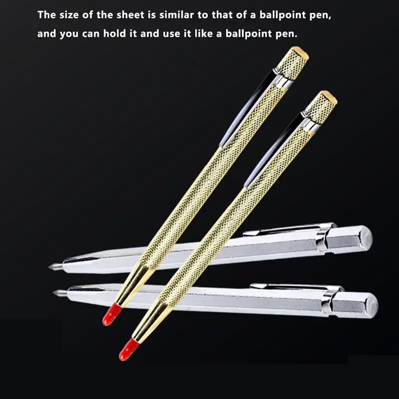 

1pcs Diamond metal marker engraving pen tungsten carbide nib stylus pen for glass ceramic metal wood engraving hand tool
