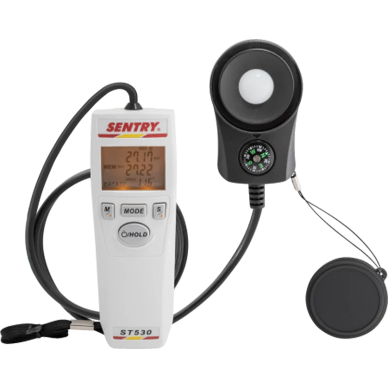 Фотометр солнечной энергии измеряет солнечную энергию в диапазоне от 400 до 1100