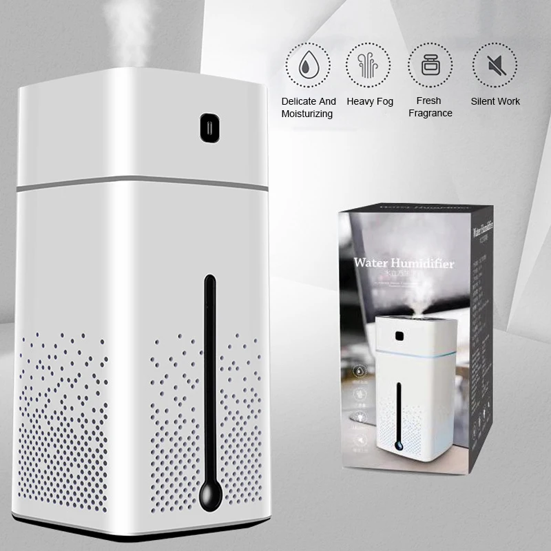 Увлажнитель воздуха 1000 мл Ультразвуковой Usb диффузор эфирное масло 7 светодиодов