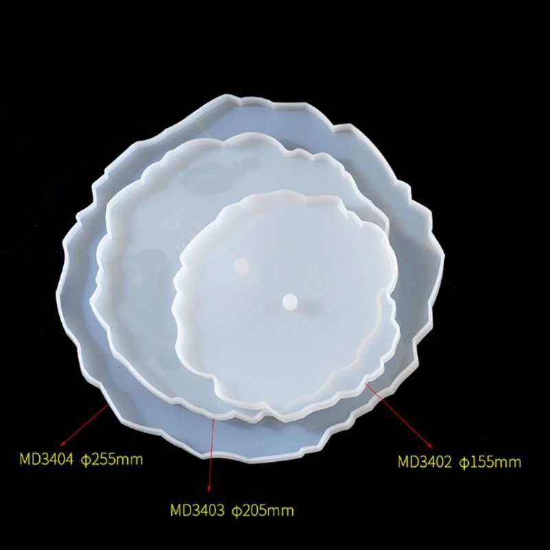 

Irregular Big Plate Resin Mold Oversized Fruit Disc Tray Resin Mold Art Crafts 87HC