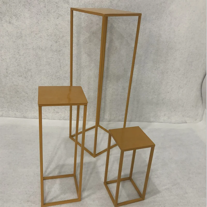 4 шт./компл. кованая железная подставка свадебные реквизиты искусственные цветы